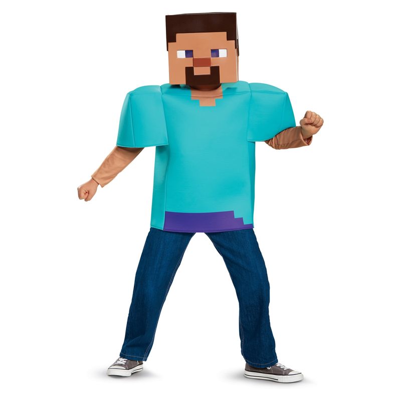MINECRAFT - Minecraft Disfraz Halloween Steve Classic