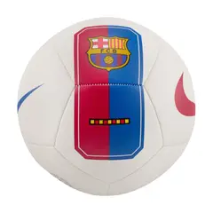 NIKE - Pelota FC Barcelona Pitch Blanco Hombre