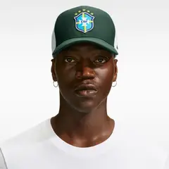 NIKE - Gorro Brasil CBF Pro Cap Verde Hombre - Verde