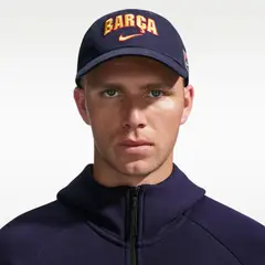 NIKE - Gorro FC Barcelona Legacy91 Azul Hombre - Azul