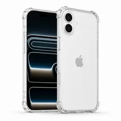 GENERICO - Carcasa Transparente Slim compatible con iPhone 17