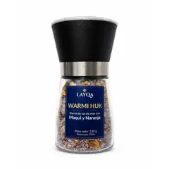 LAYQA - Sal de Mar con Maqui y Naranja Warmi Huk 130 g