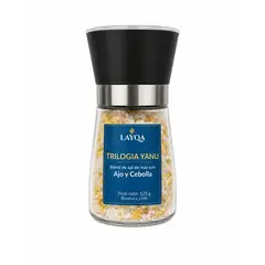 LAYQA - Sal de Mar con Ajo y Cebolla Trilogía Yanu 125 g