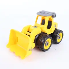 GENERICO - Máquina Bulldozer para Armar Hazlo Tu Mismo