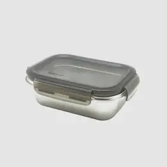 WAYU - Hermetico Acero Microsafe 650 Ml Color Plateado