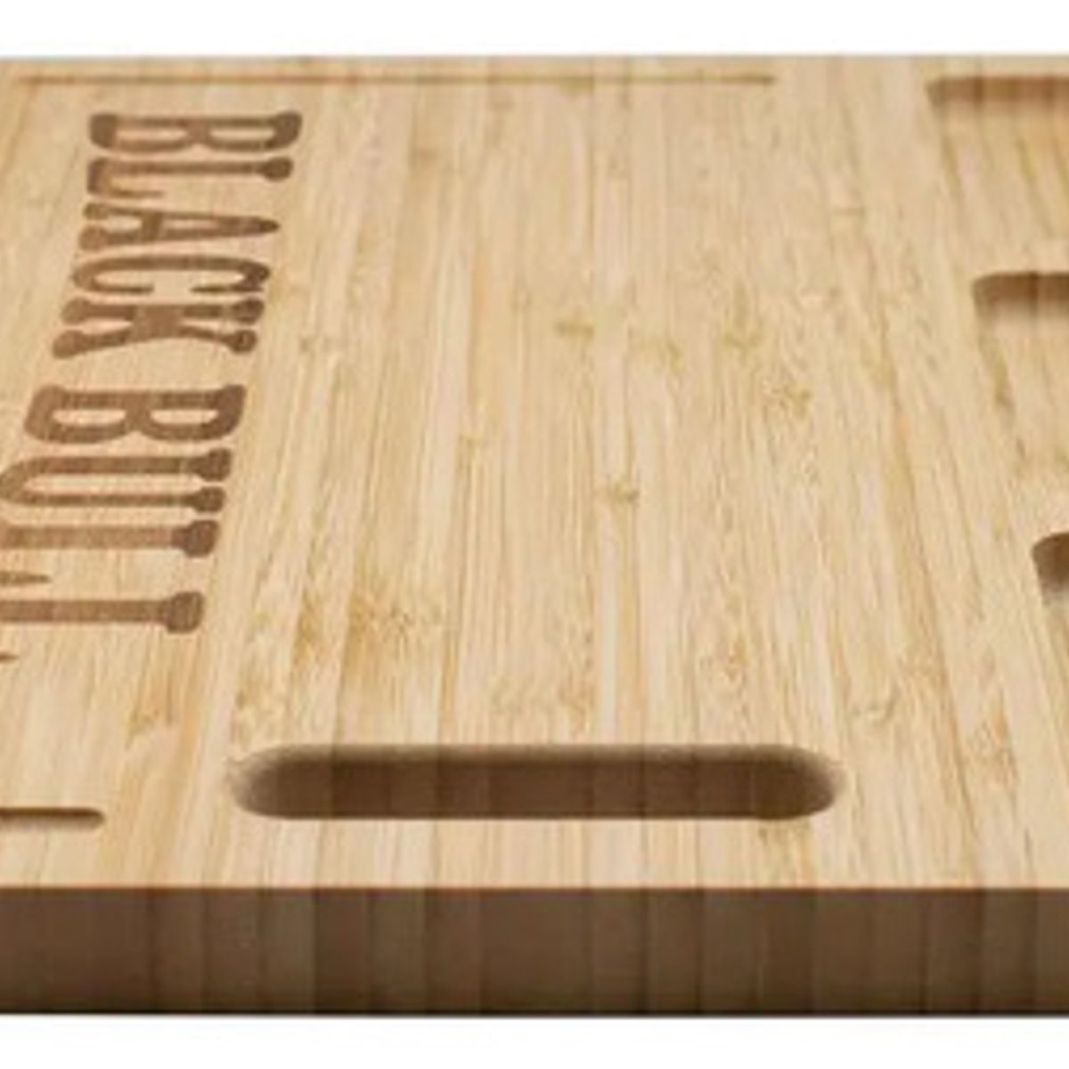 BAMBU - Tabla De Cortar Picar Carne Marca Black Bull Asado Bbq