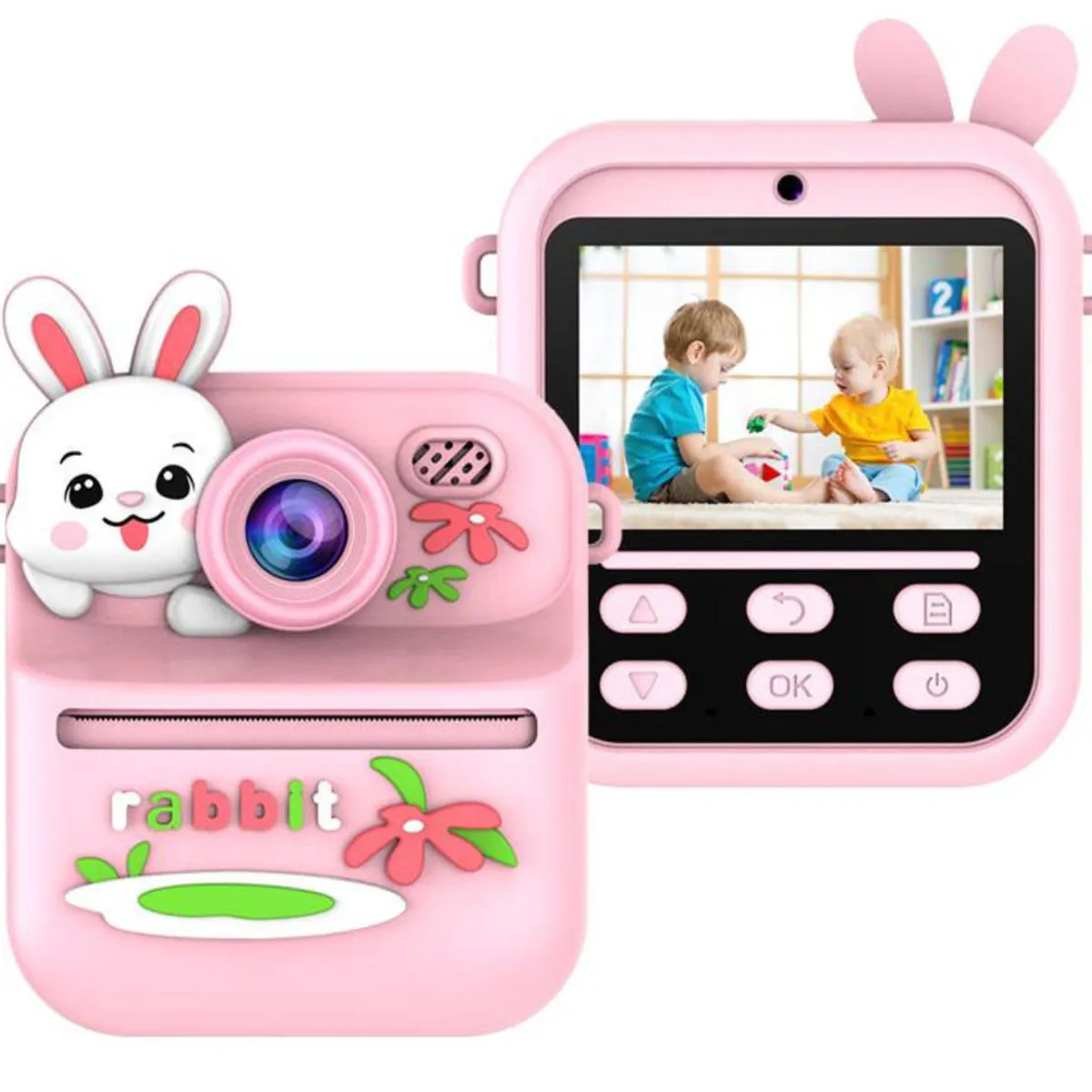 ATURE - Cámara De Fotos Digital Para Niños Impresión Instantánea