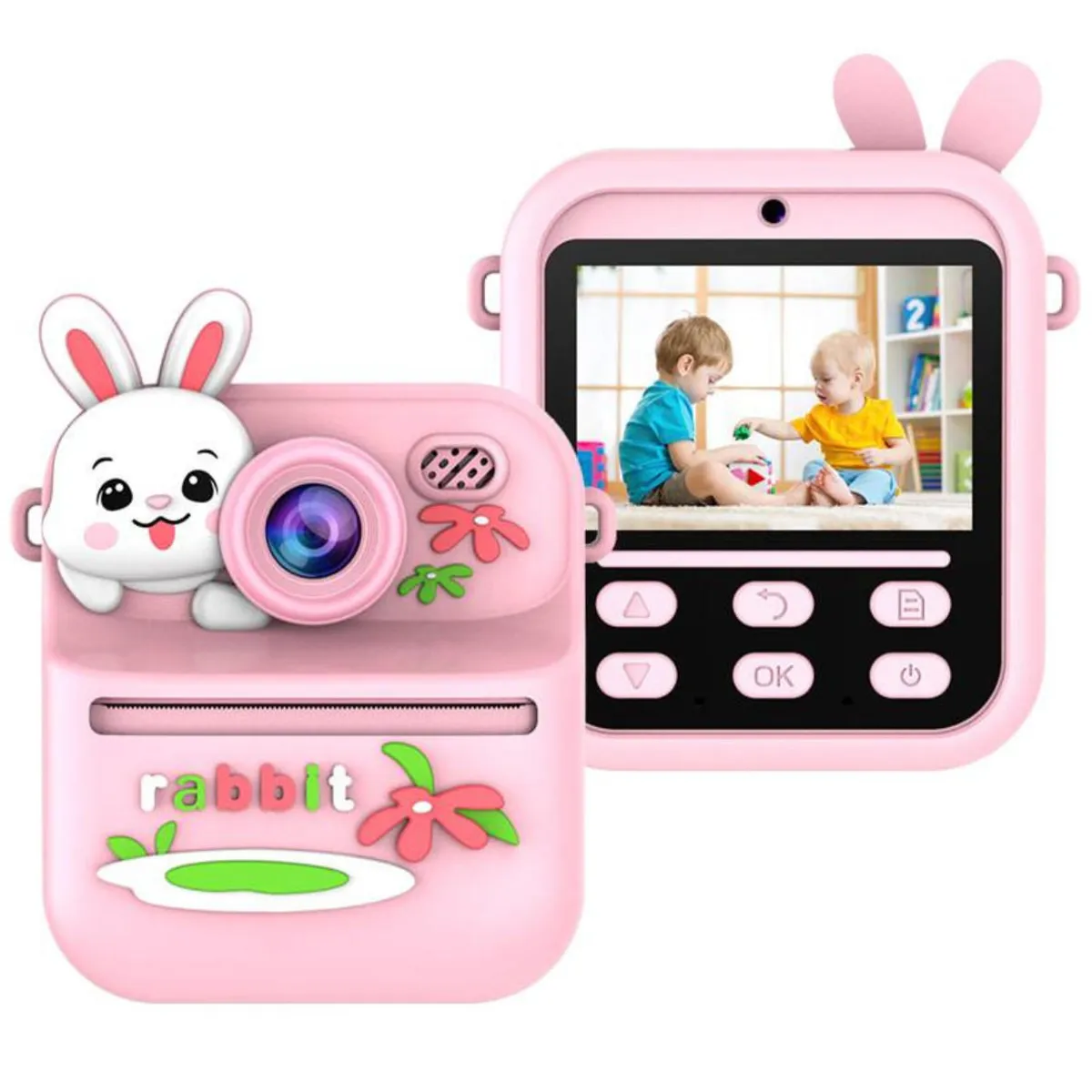 ATURE - Cámara De Fotos Digital Para Niños Impresión Instantánea