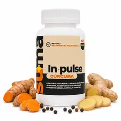 SUMA - Cúrcuma Curcumina 95% con Pimienta Negra 60 Cápsulas