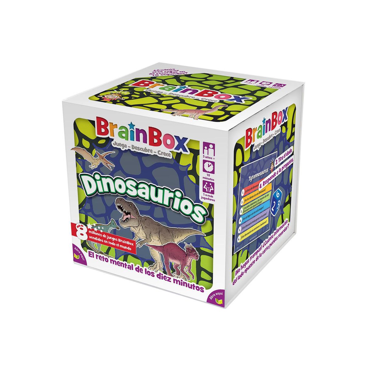 ASMODEE - Brainbox Dinosaurios Juego de Mesa