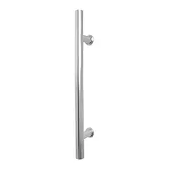 SCANAVINI - Tirador De Puerta 22x200x300mm Inoxidable Premium Plateado Liso