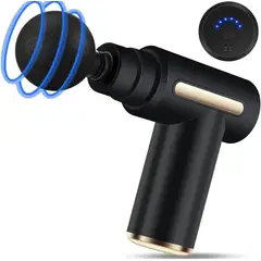 GENERICO - Mini Pistola Masajeadora Portatil Recargable