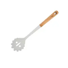 GENERICO - Cuchara Para Pastas De Silicona Con Mango De Madera