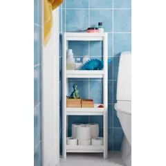 IKEA - VESKEN estante 37x23x101 blanco