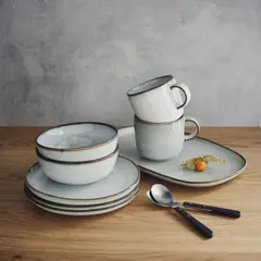 IKEA - Tazón GLADELIG, gris, 37 cl