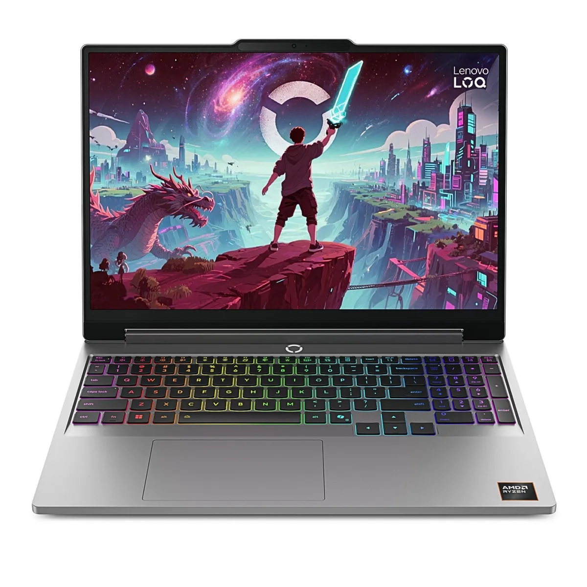 LENOVO - Notebook Gamer Lenovo LOQ AMD Ryzen 7 16GBRAM 512GBSSD NVIDIA GeForce RTX 5060 15.3