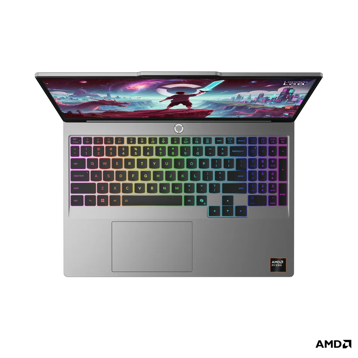 LENOVO - Notebook Gamer Lenovo LOQ AMD Ryzen 7 16GBRAM 512GBSSD NVIDIA GeForce RTX 5060 15.3