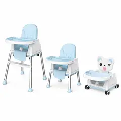 DOPA - Silla De Comer Asiento Plegable Para Niños 4 En 1