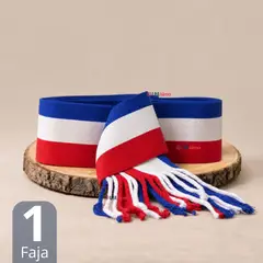 UTILISIMO - Faja Huaso Bandera Chile Juvenil Fiestas Patrias Bailes Típico