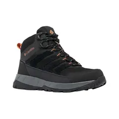 COLUMBIA - Zapatillas Hombre Strata Trail Mid impermeable Negro