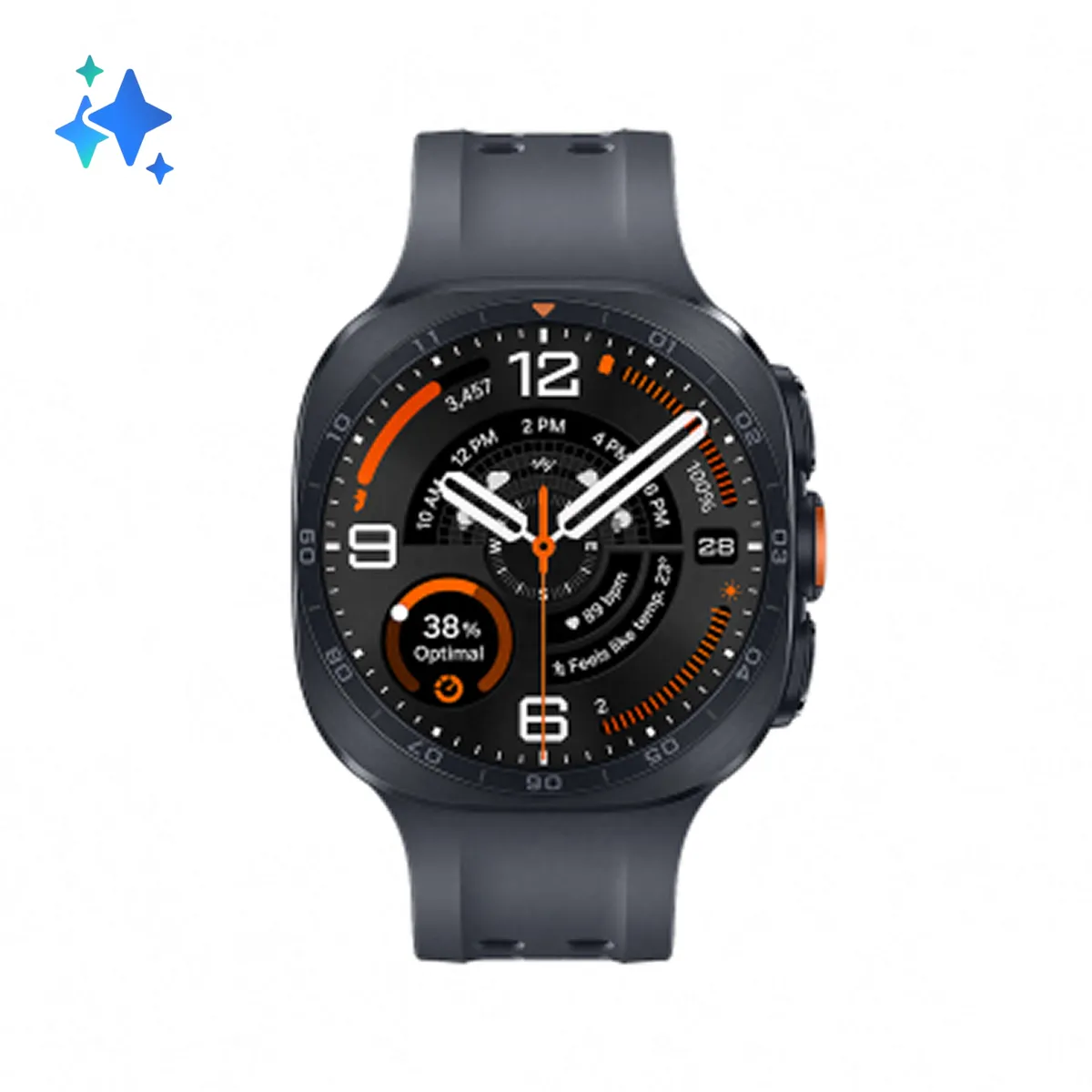 SAMSUNG - Samsung Galaxy Watch Ultra2, 47mm Titanium Black
