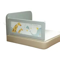 NORPLAT - Baranda Cama Seguridad Bebe Plegable Ajustable 200cm