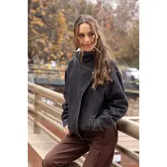 EFESIS - Chaqueta Oversize Manga Larga Mujer