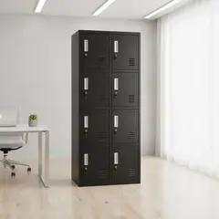 IGPRO - Locker 2 cuerpos 8 casilleros 165x56x45cm