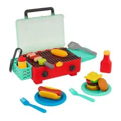 B TOYS - Set De Parrilla BBQ Infantil De Juguete B. Toys