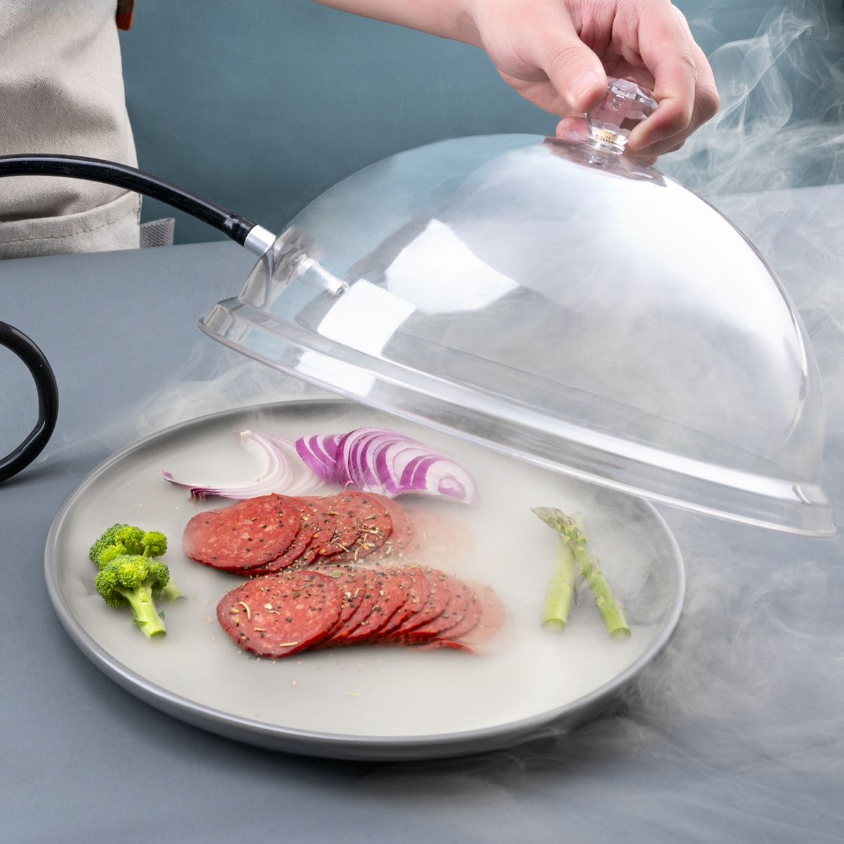 SIMPLE COOK - Ahumador y Selladora al Vacío Nébula Simple Cook