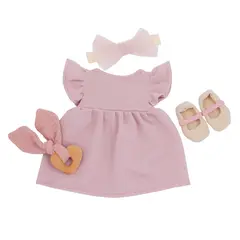 LULLABABY - Tenida Muñeca - Vestido Rosa
