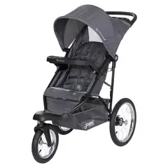 BABY TREND - Coche de 3 ruedas Jogger Journey Stellar Gris - Desde los 6 meses