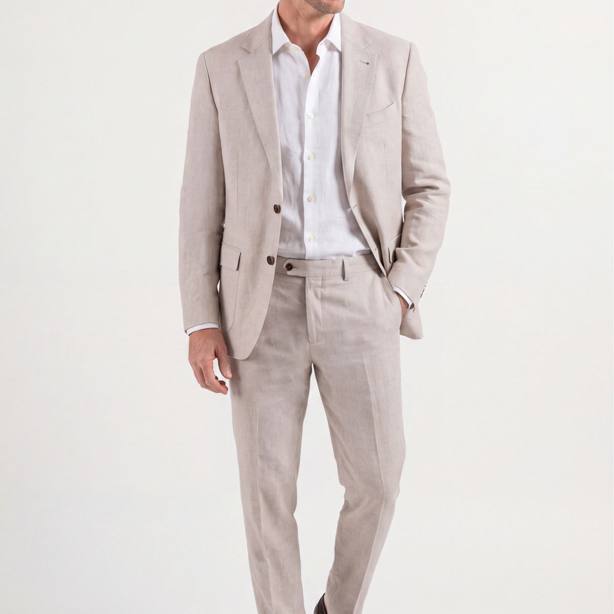 NEW MAN - Blazer Cork Natural Fw26 New Man