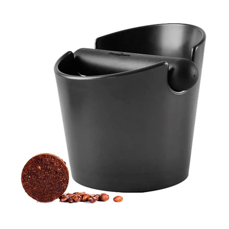 ESHOPANGIE Knock Box Deposito Borra De Cafe Barista Recipiente Cafetera