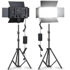 GENERICO - Panel De Iluminacion Luz Led Fotografía Video + Tripode U600 40W