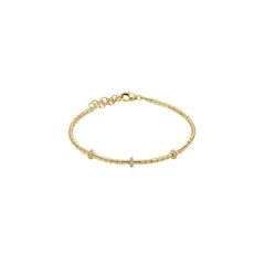 GENERICO - Pulsera Radiant Touch con Baño de Oro 18K.