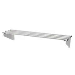 GENERICO - Repisa Tubular 90x30cm Acero Inoxidable