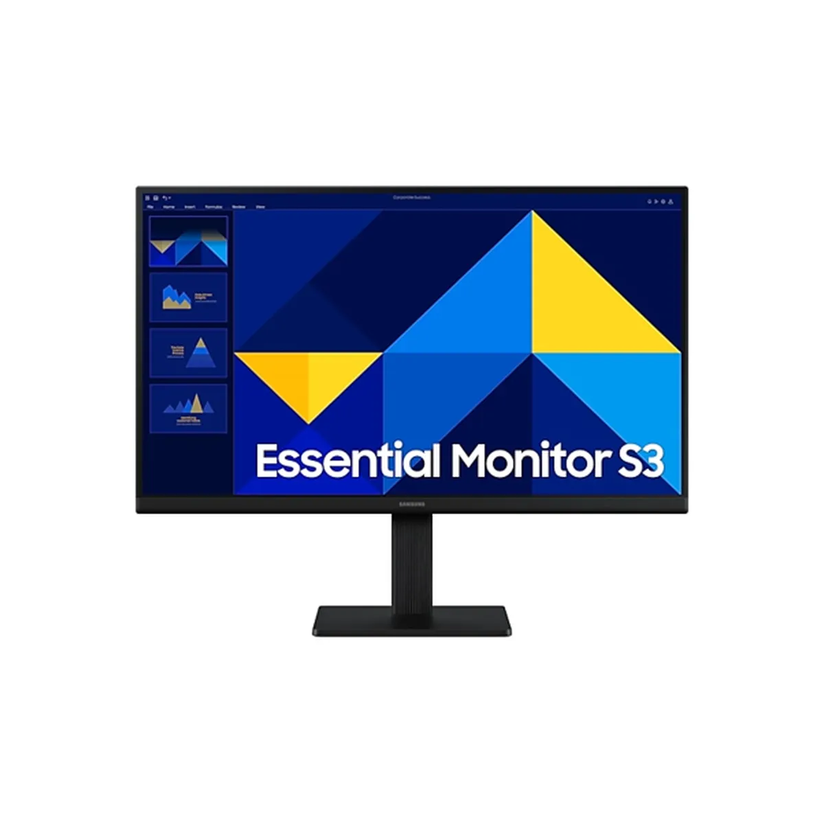 SAMSUNG - Samsung Essential S3 S30gd 22  Fhd Negro 100hz Lcd