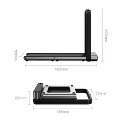 KINGSMITH - WalkingPad X21 Trotadora plegable doble