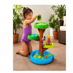 GENERICO - Mesa Sensorial De Arena Y Agua Infantil Diseño Árbol