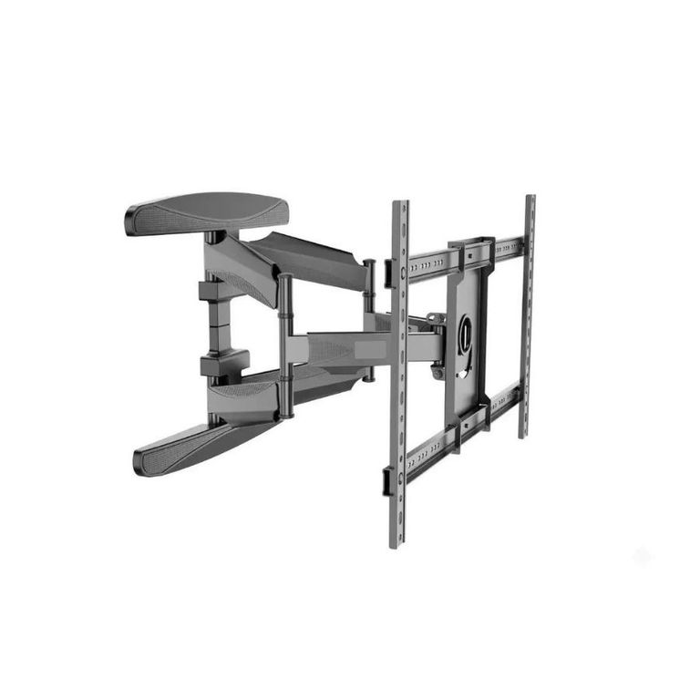 GENERICO Soporte TV Full Motion 55 A 85 Pulgadas Brazo Articulado Giratorio Negro
