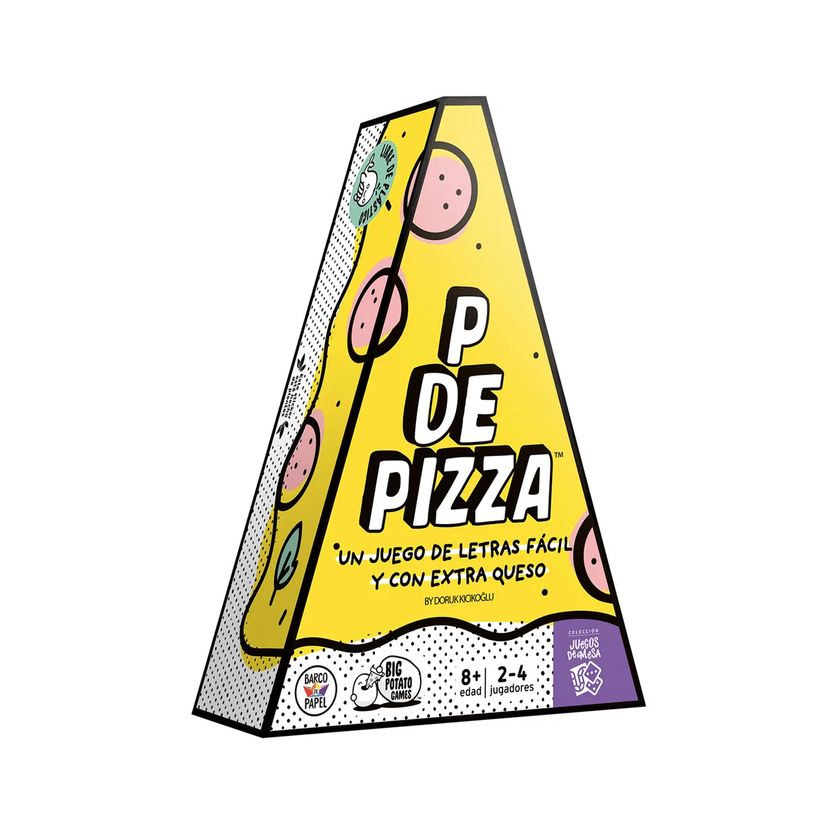 ASMODEE - P de Pizza Juego de Mesa