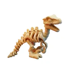 GENERICO - Velociraptor Esquelético Articulado