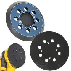 AMBM SHOP - 2 Plato Base Compatible con Dewalt Lijadora De 4 Orificios De Fijación 5 pulgadas