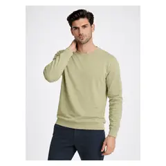 PIERO BUTTI - Polerón Cuello Redondo Regular Fit Verde