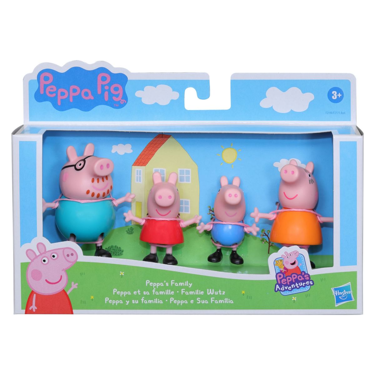 PEPPA PIG - Figuras Peppa Pig Y Su Familia En Casa
