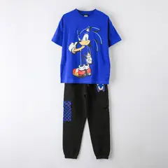 SONIC - Conjunto Niño Personaje Grande Azul