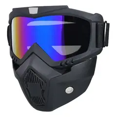 GENERICO - Mascara Airsoft Máscara Táctica Ajustable Mascara Motocross