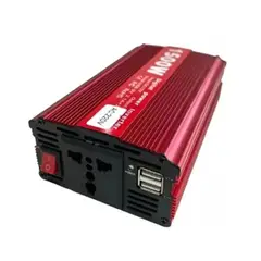 GENER - Inversor Voltaje Corriente 12v A 220v Auto Portatil 1500w