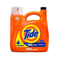 TIDE - Detergente Líquido Original Concentrado 3,69L · 96 Lavados ·